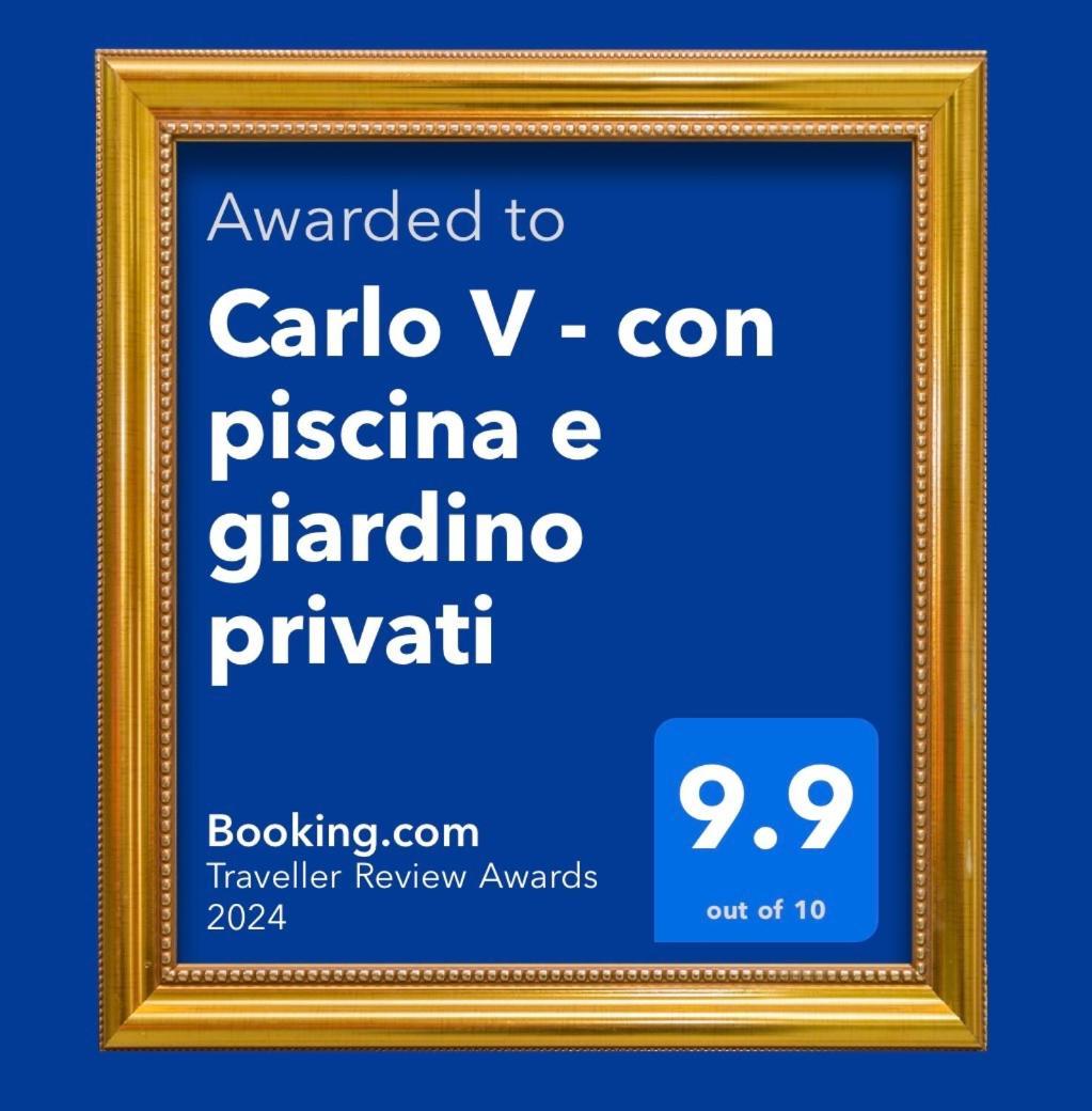 Carlo V - Con Piscina E Giardino Privati Apartment Lecce Exterior foto