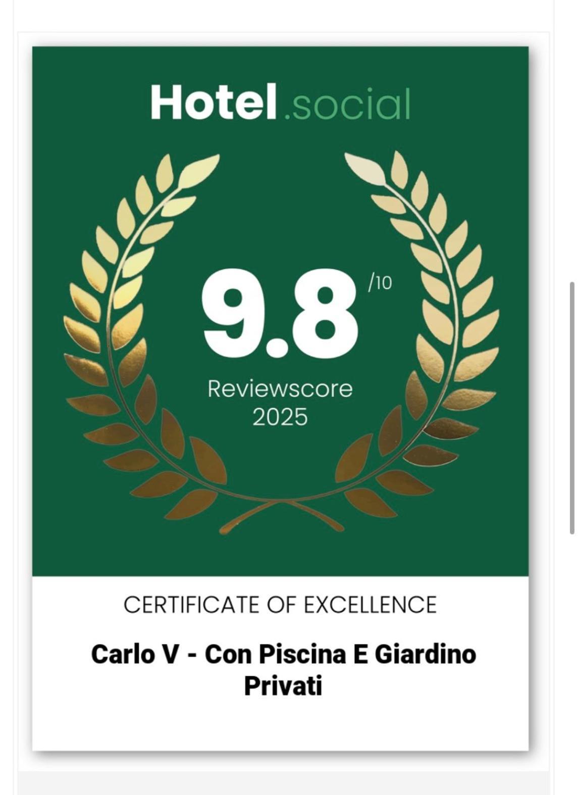 Carlo V - Con Piscina E Giardino Privati Apartment Lecce Exterior foto